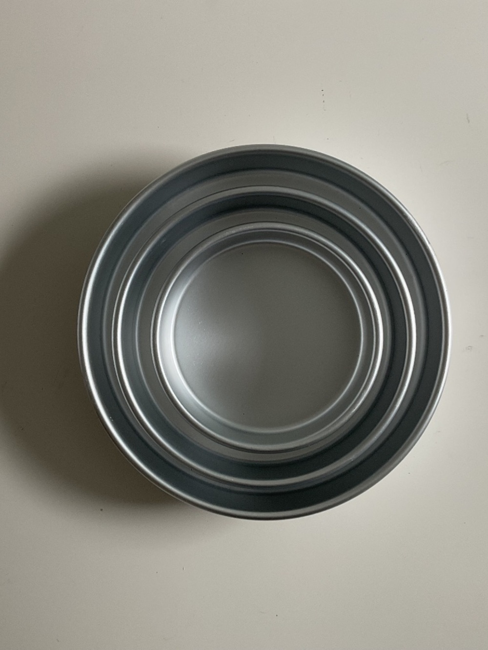 Wilton 3 Piece Round Cake Pan Set Aluminum Baking